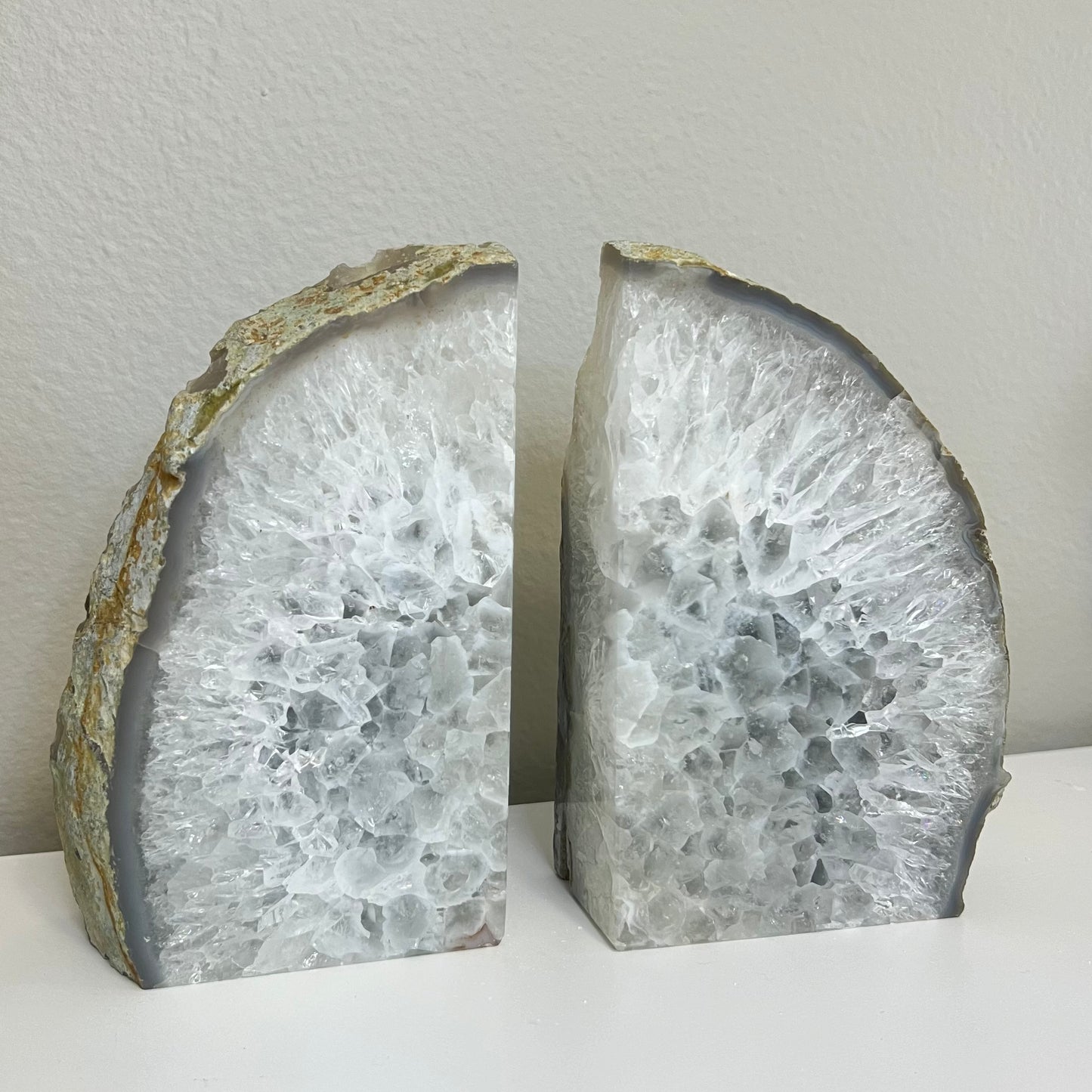 Agate Bookends