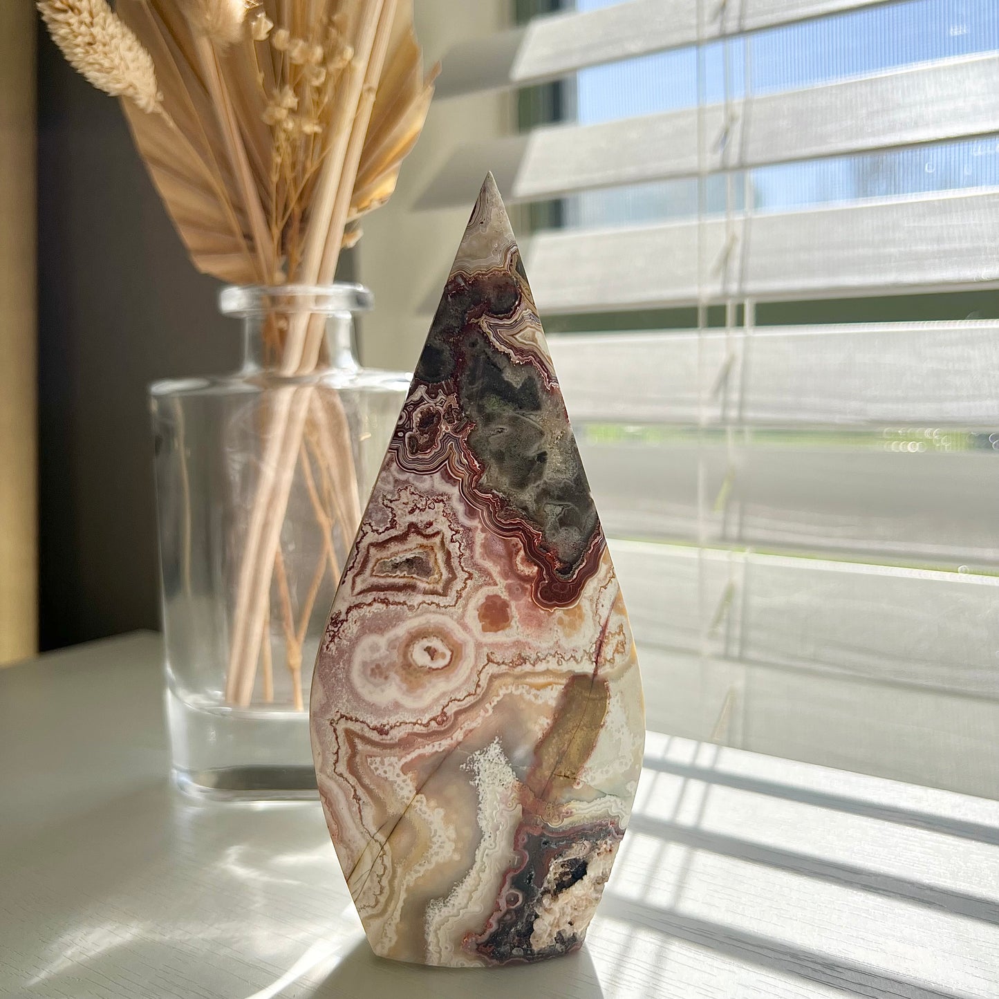 MEXICO CRAZY LACE AGATE FLAME  003