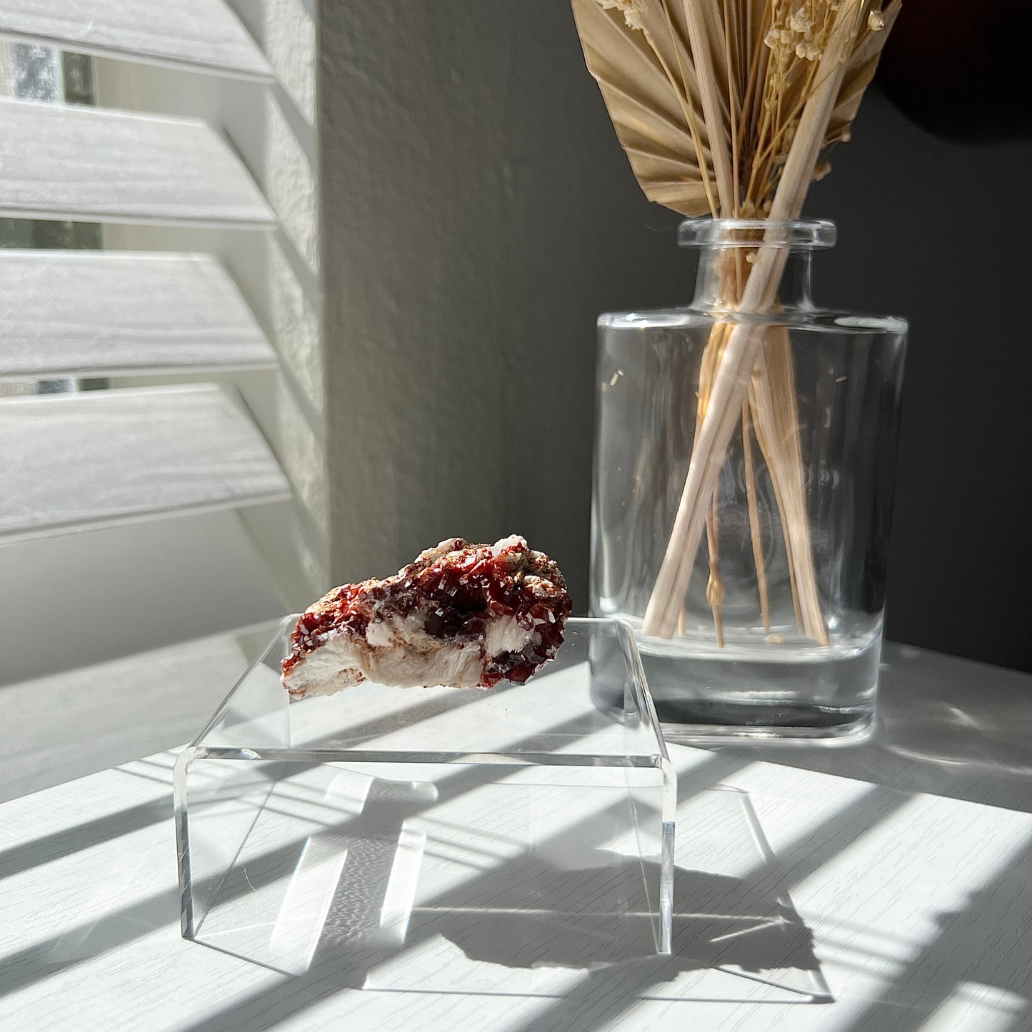 VANADINITE BARYTE SPECIMEN