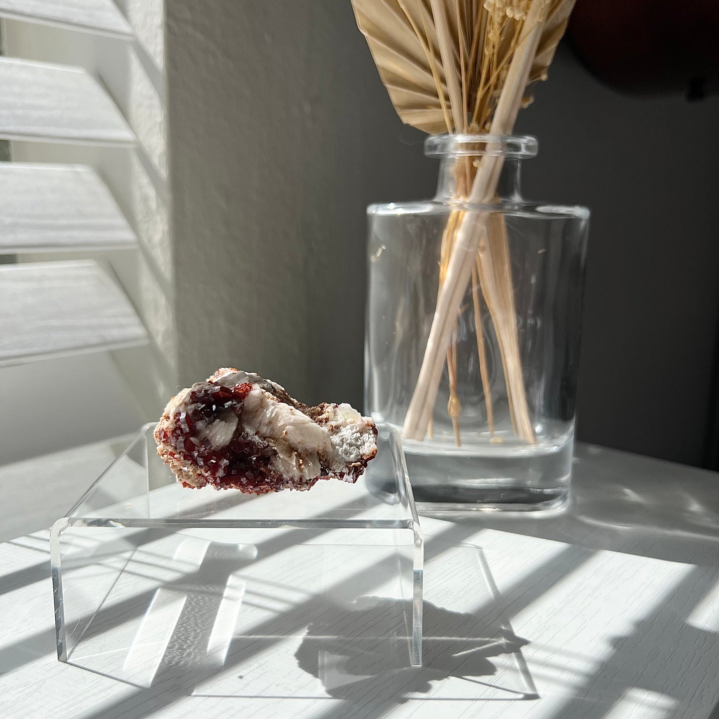 VANADINITE BARYTE SPECIMEN