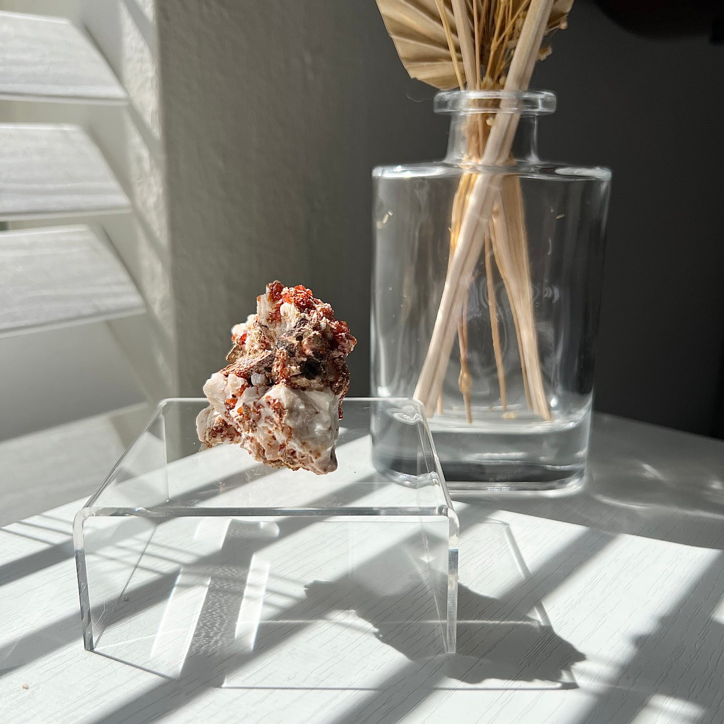 VANADINITE BARYTE SPECIMEN