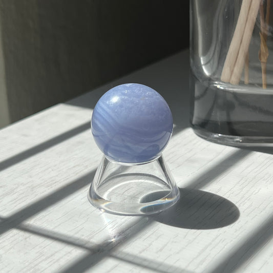 BLUE LACE AGATE SPHERE