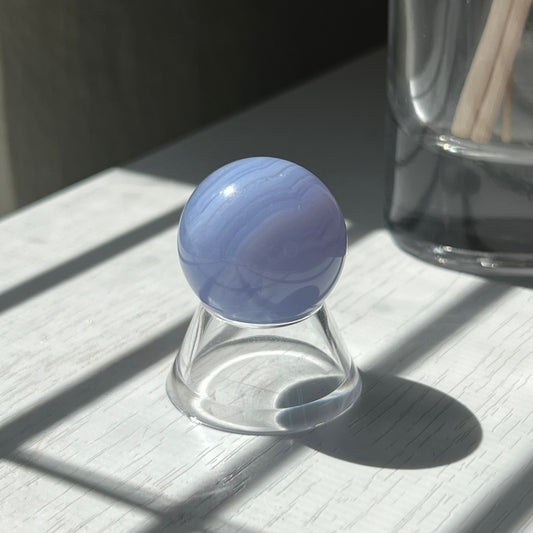 BLUE LACE AGATE SPHERE