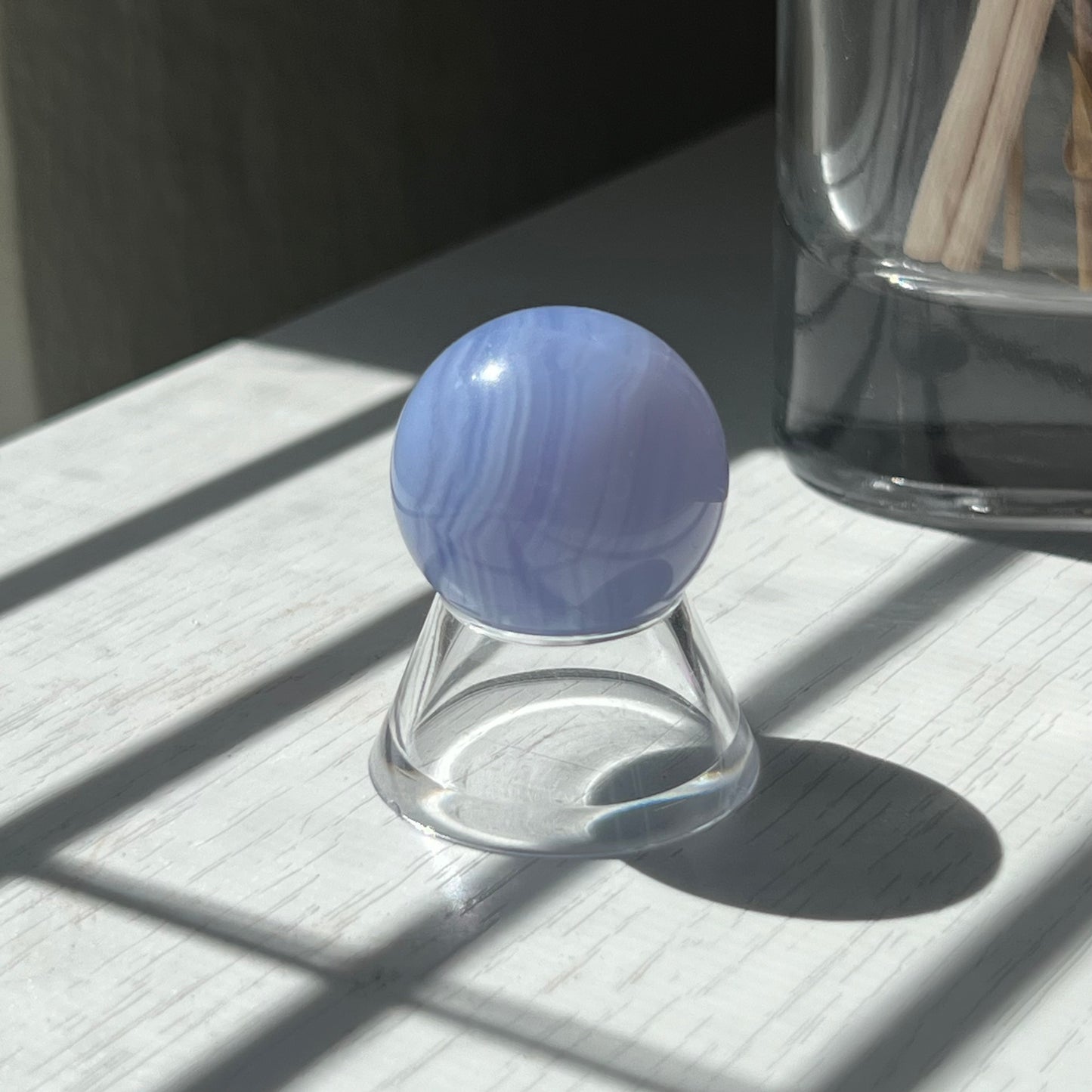 BLUE LACE AGATE SPHERE