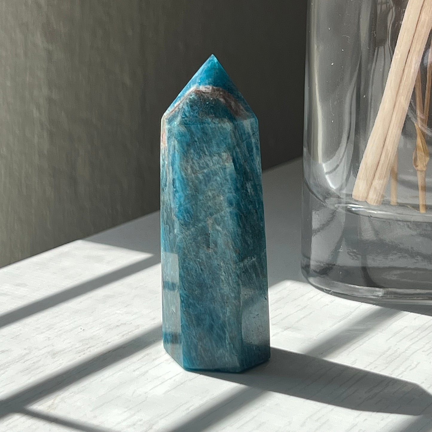 BLUE APATITE TOWER