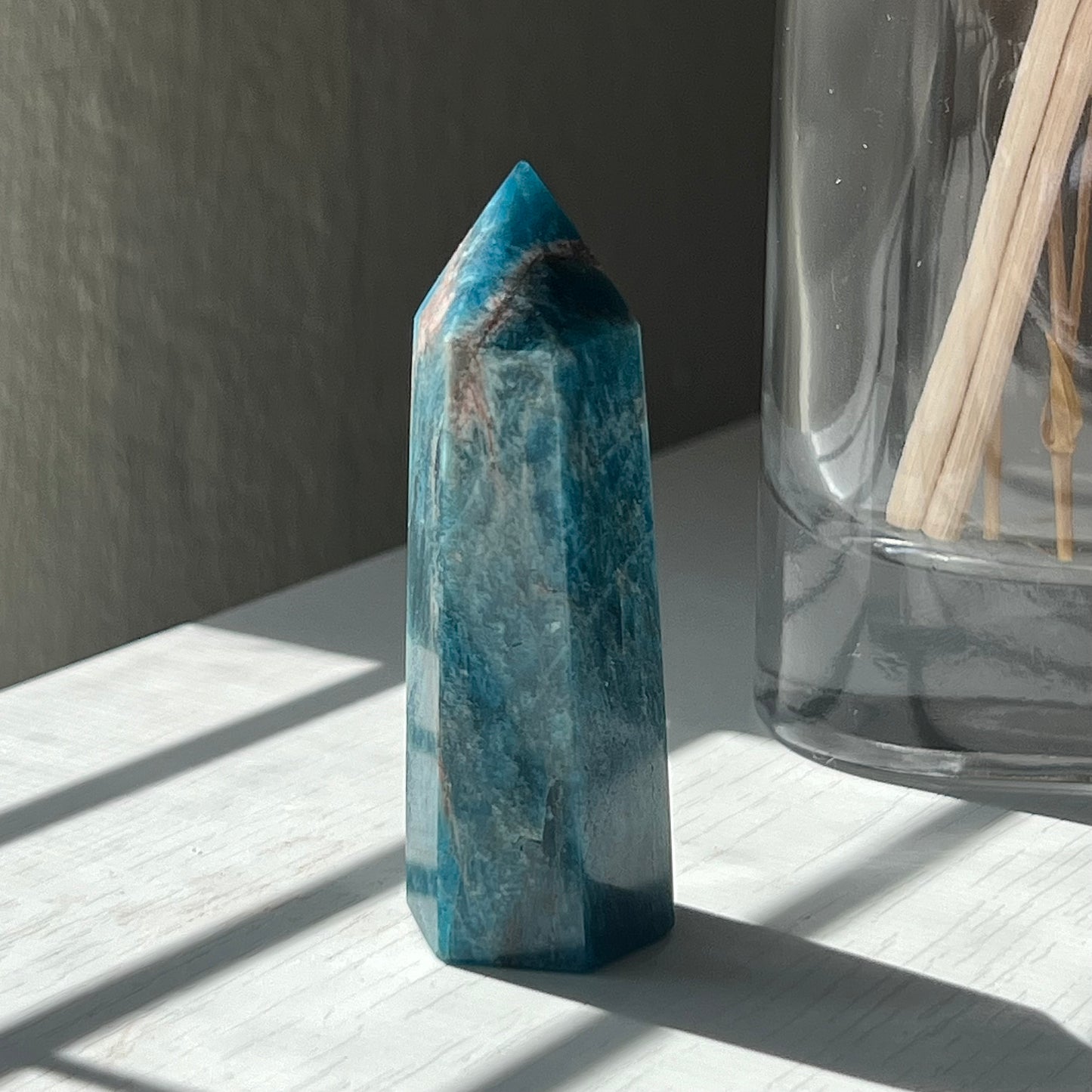 BLUE APATITE TOWER