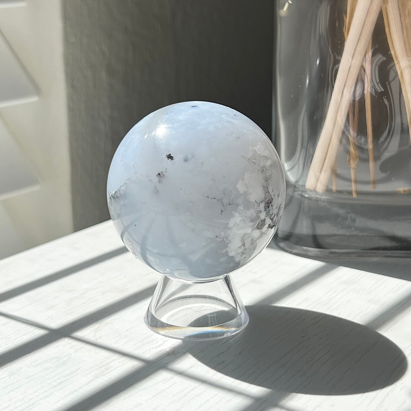 BLUE CHALCEDONY SPHERE