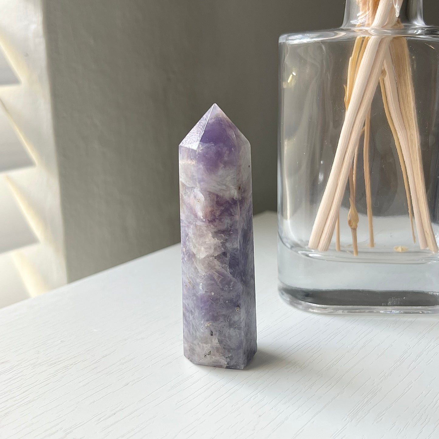 UNICORN LEPIDOLITE TOWER