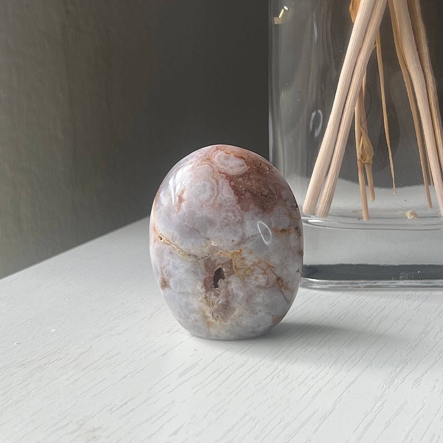 FLOWER AGATE FREEFORM