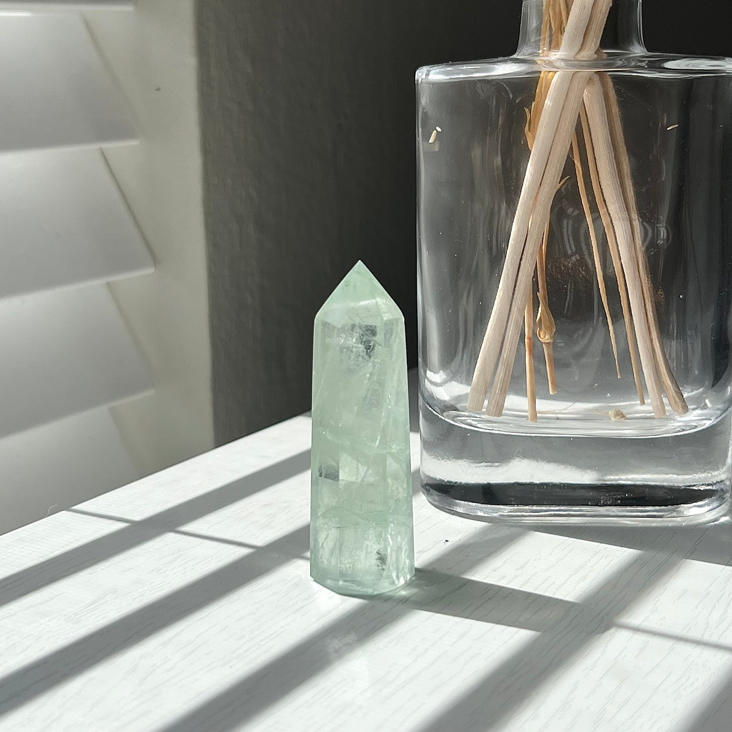 GREEN FLUORITE TOWER