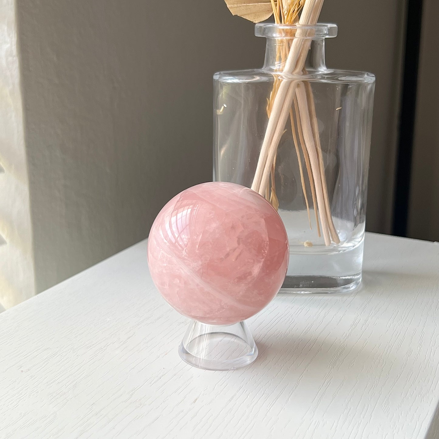 ROSE QUARTZ SPHERE