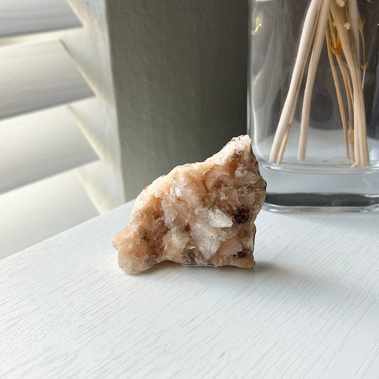 PEACH APOPHYLLITE SPECIMEN