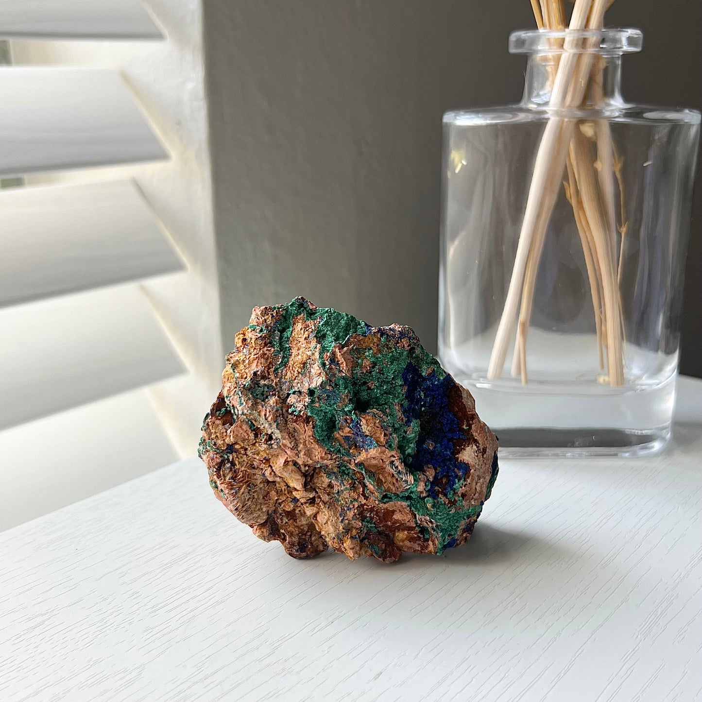 MALACHITE AZURITE SPECIMEN