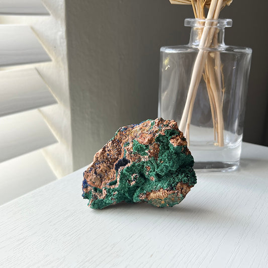 MALACHITE AZURITE SPECIMEN