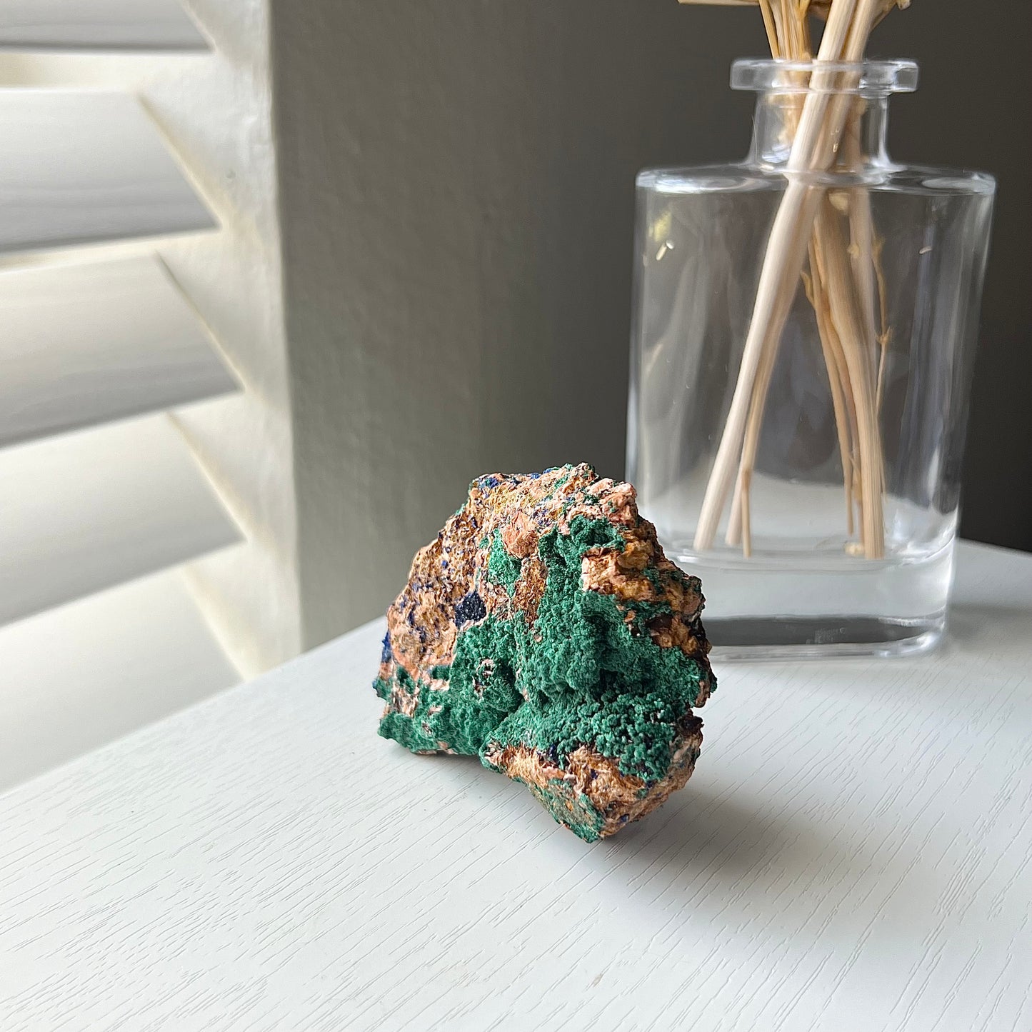 MALACHITE AZURITE SPECIMEN