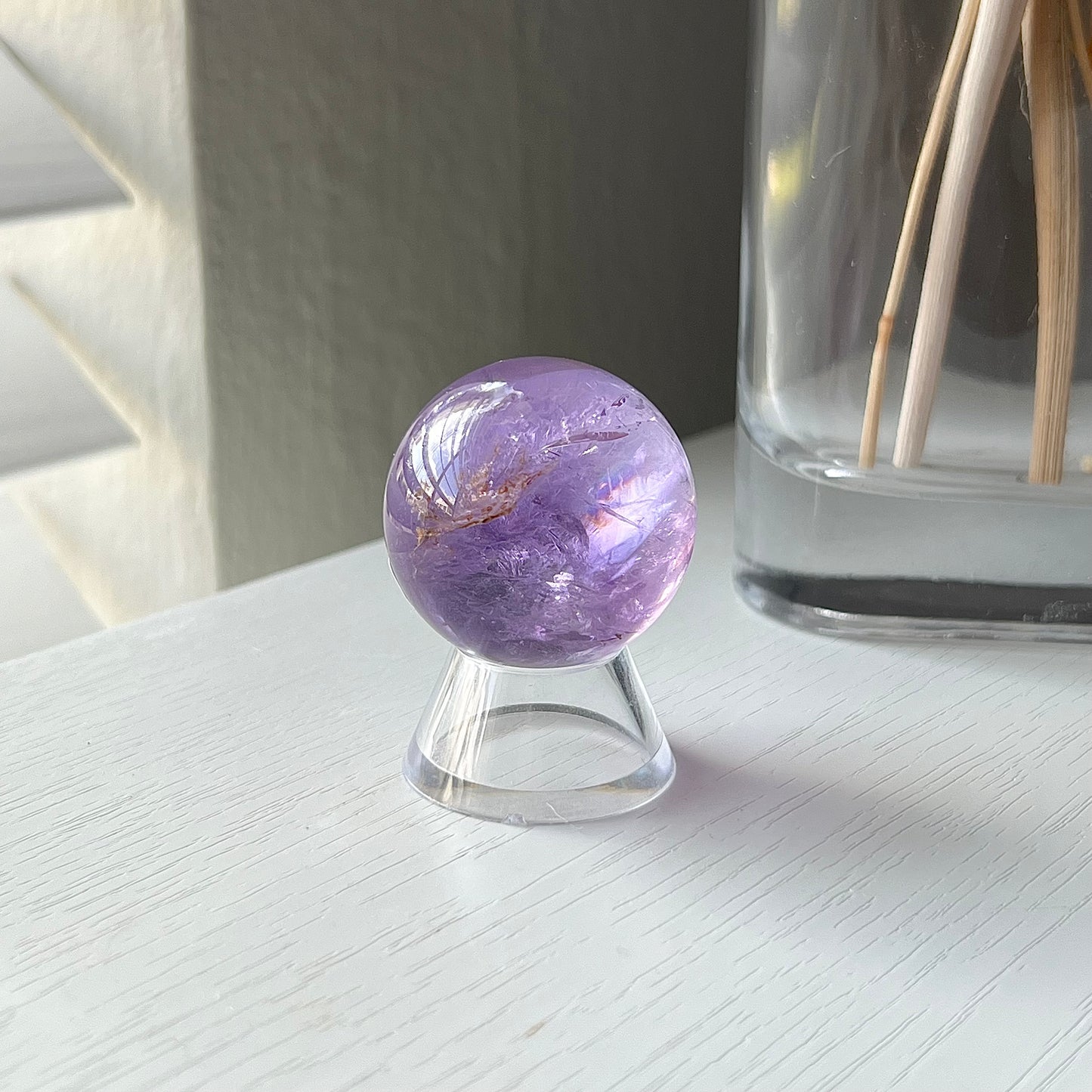 AMETHYST CITRINE SPHERE 001