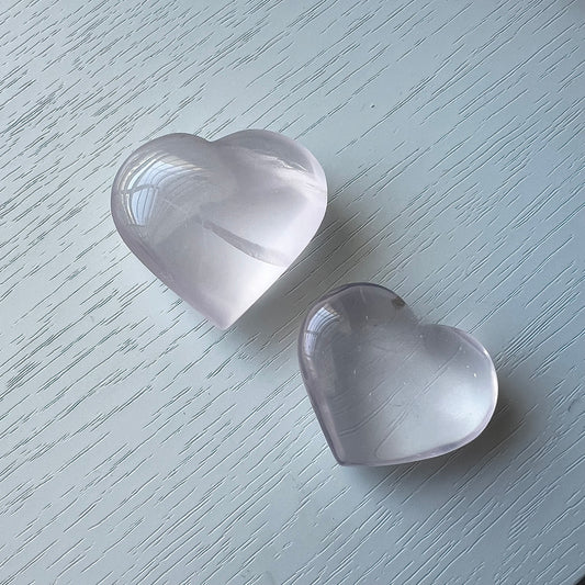 ROSE QUARTZ HEART