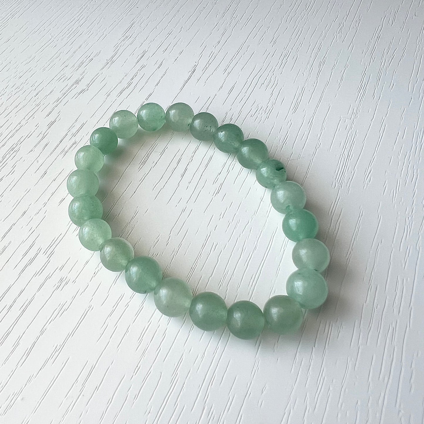 GREEN AVENTURINE CRYSTAL BRACELET